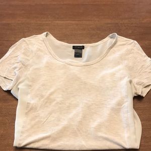 Ann Taylor size xsmall cream blouse